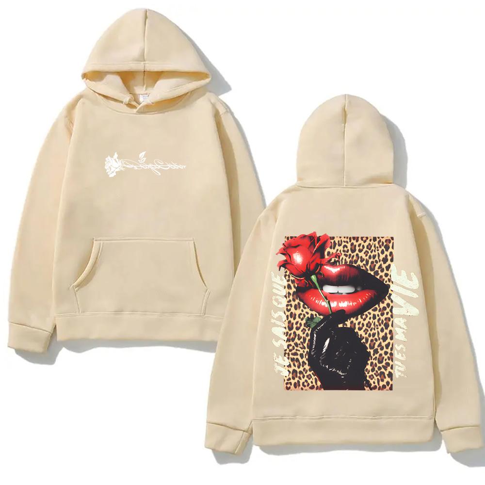 OFFICIAL LEOPARD HOODIE Doja Cat Same As Official Website High Quality Grunge Long Sleeve Sweatshirts Clothing Hooded Pullovers