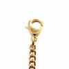 Used AUTHENTIC CHANEL CC Mark African continent motif Necklace Gold Metal Faux pearl