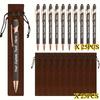 25Sets Customizable Ballpoint Pens Luxury Soft Touch round Writing Tools with Brown Cases - Includes 25 Pens And 25 Brown Bags