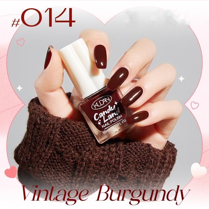 Water-based Nail Polish, No Baking, Long-lasting, Quick-drying, Nude Color, Fine Shiny Nail Polish, Nail Polish