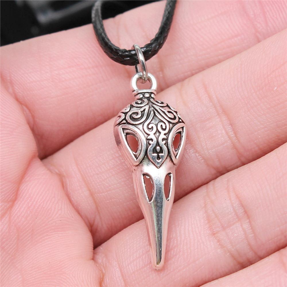 

Butterfly Bird Wings Nature Pendant Antique Bronze Metal Friend Collar Necklace High Quality Gift A09-1pcs-35x13mm