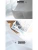 Phantom Anti-Cat Claw Light-Transmitting White Curtain for Bedroom Partition