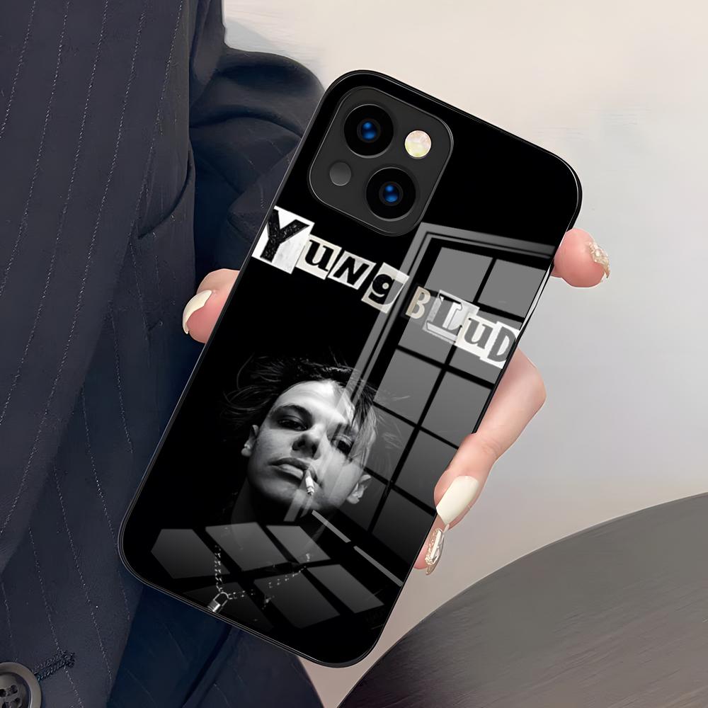 Singer Y-Yungblud Phone Case For IPhone 17 Pro Max 15 Pro 16 14 Plus 12 13 Mini 11 Pro Shockproof Glass Cover