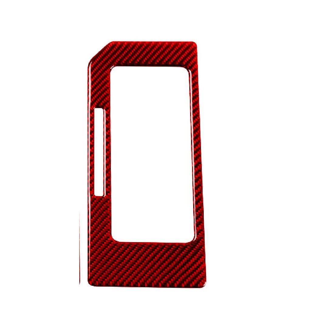 Carbon Fiber Car Central Console Gear Shifter Panel Frame Interior Decoration Sticker For Ford F150 F-150 SVT Raptor Accessories