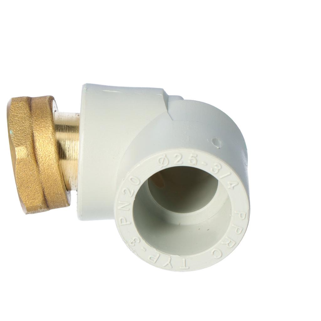 90° Elbow with Half Screw GW 25/3/4" - METAL
