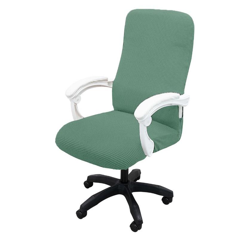 Thickened Jacquard Stretchable Computer Office Chair Covers Dustproof Pet Scratch Resistant Retractable Office Chair Cover