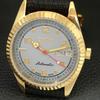 JAPAN VINTAGE REFURBISHED CITIZEN AUTOMATIC 8200 MENS GREY DIAL WATCH a445287-1