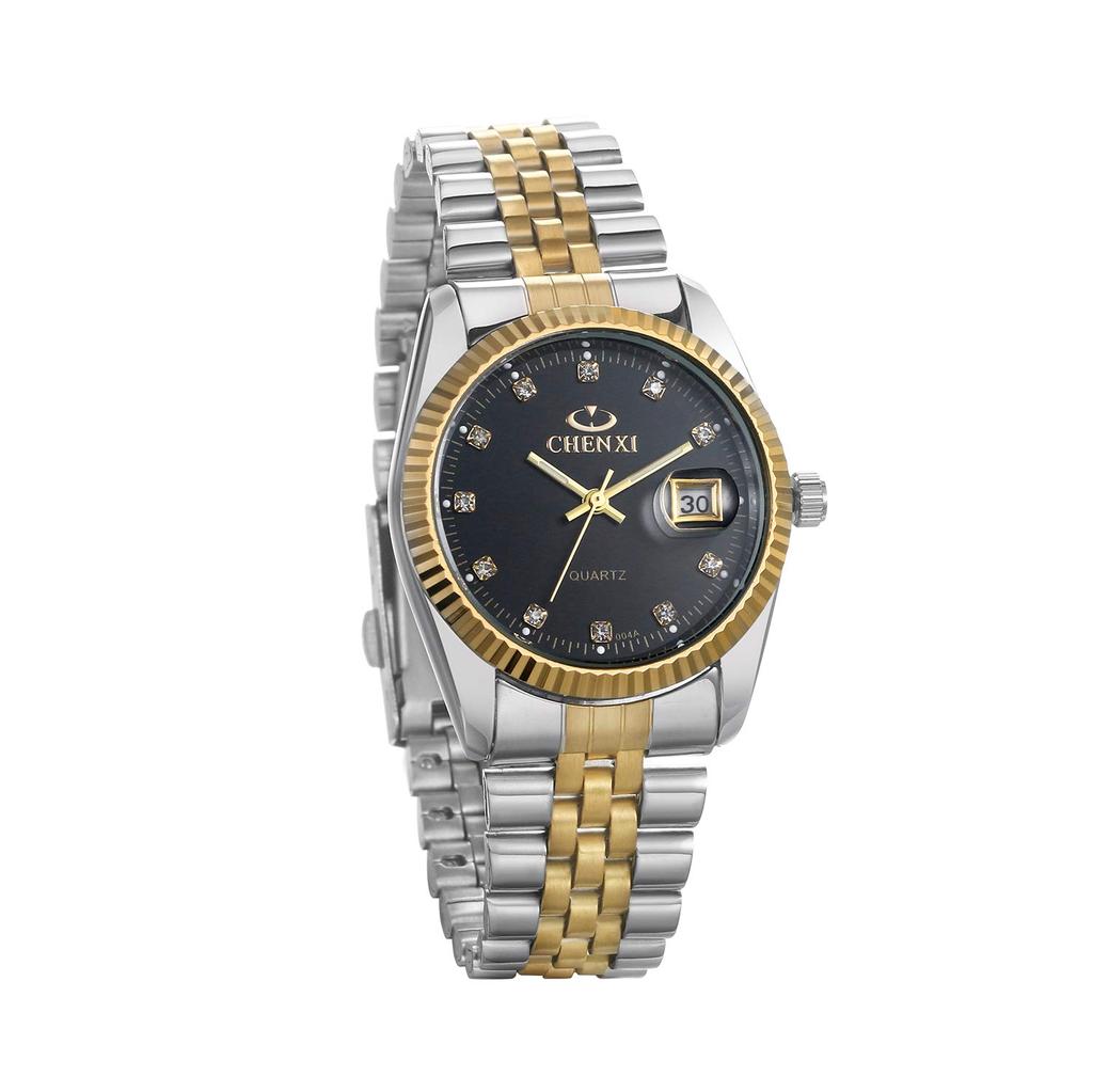 Hodinky Made in Japan Vodotěsný Quartz náramek Retro Hodinky Světelná stupnice Kruhový ciferník Datum Starožitné Nerezová ocel Jednoduché Oblíbené Hodinky Son Christmas