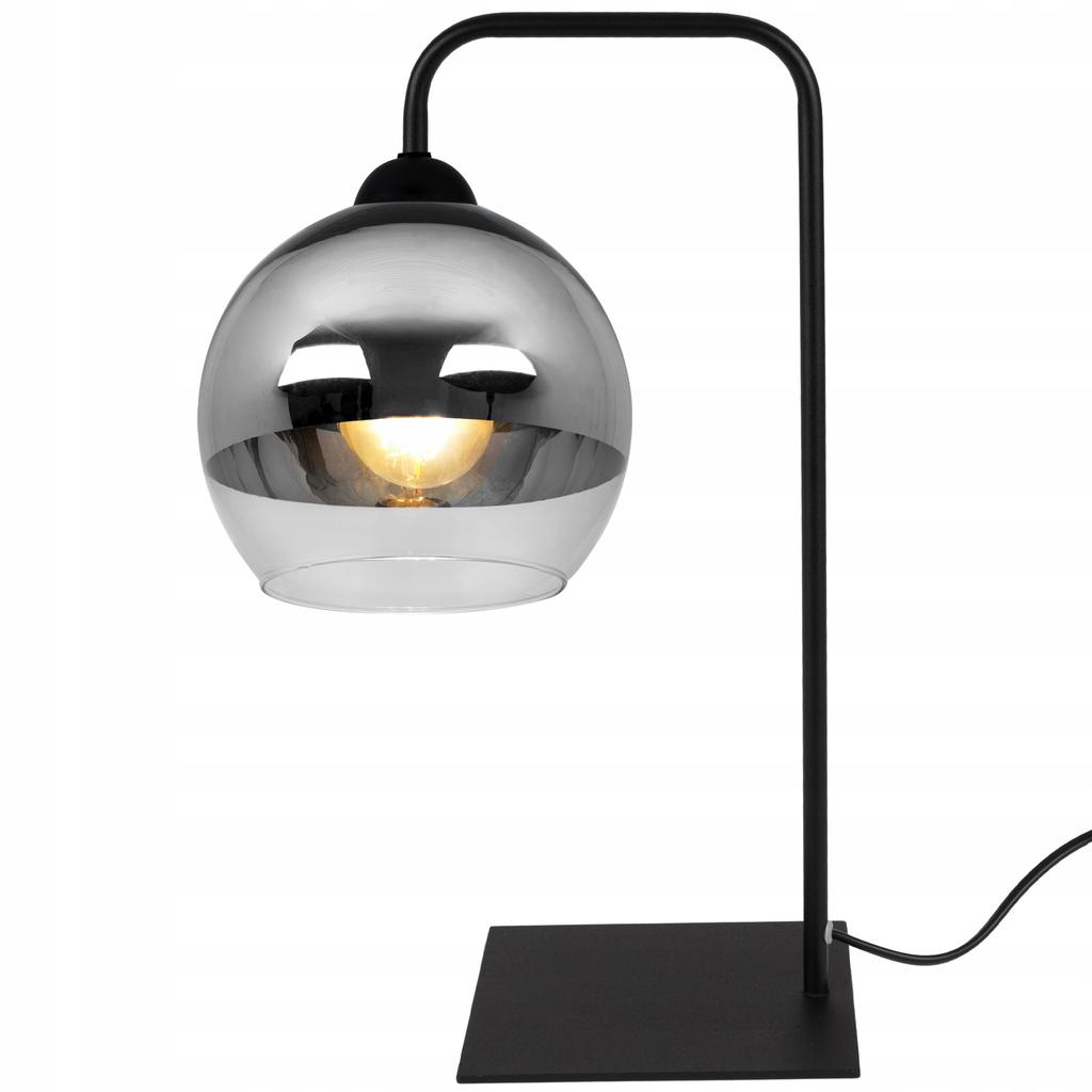 CHROME BALL LED NIGHT DESK LAMP
