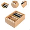 Sensorial Education Sensory Learning Homeschooling Activities Wooden Touch Boards Preschool Training