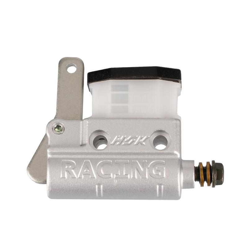 Rear Foot Hydraulic Master Cylinder Brake Pump for Go Kart ATV Quad Dune Buggy Pit Bike 4-Wheeler Disc Brake System Upgrade Part