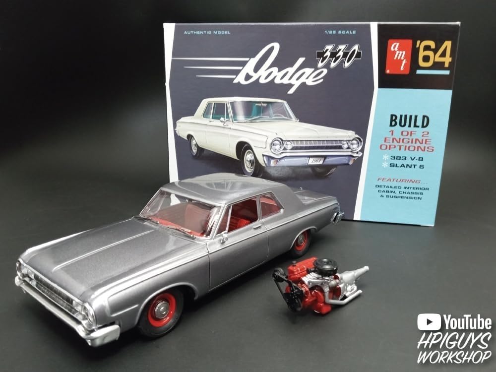 Platz AMT 1964 Dodge 330 Plastic Model AMT1366 1/25