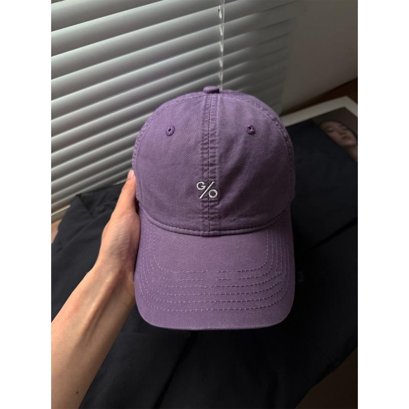 

Washed cotton% embroidery big head circumference showing face small baseball cap children retro couple soft top cap Adjustable