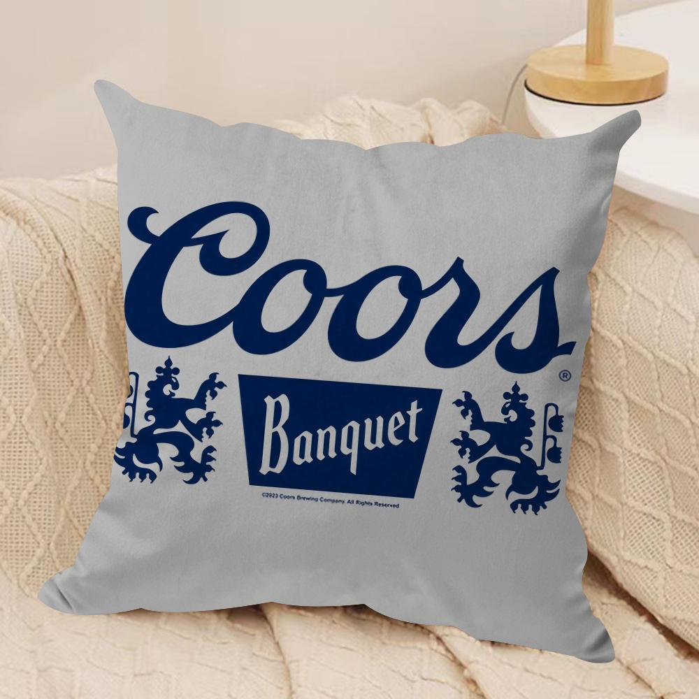 Classic CCoors Cushion Cover Short plush Doublesided Print Square Throw Pillow Covers Sofa Home Cushion Decor