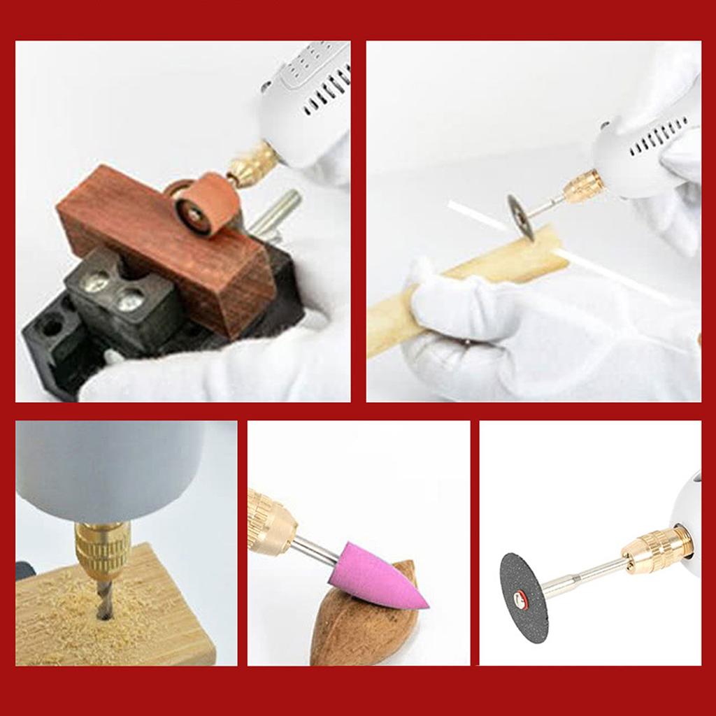 Mini Electric Drill Accessories Drill Bits Woodworking Tools Electric Rotary Tool Mini Drill Grinder Tool 12000rpm