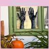 Arm Horror Halloween Uv Static Cling Glass Window Sticker For Decor Home