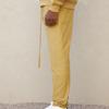 Fear of God Essentials FW21 Track Pants With Thickened Knit For Warmth Unisex Bottoms Amber FOG-FW21-030