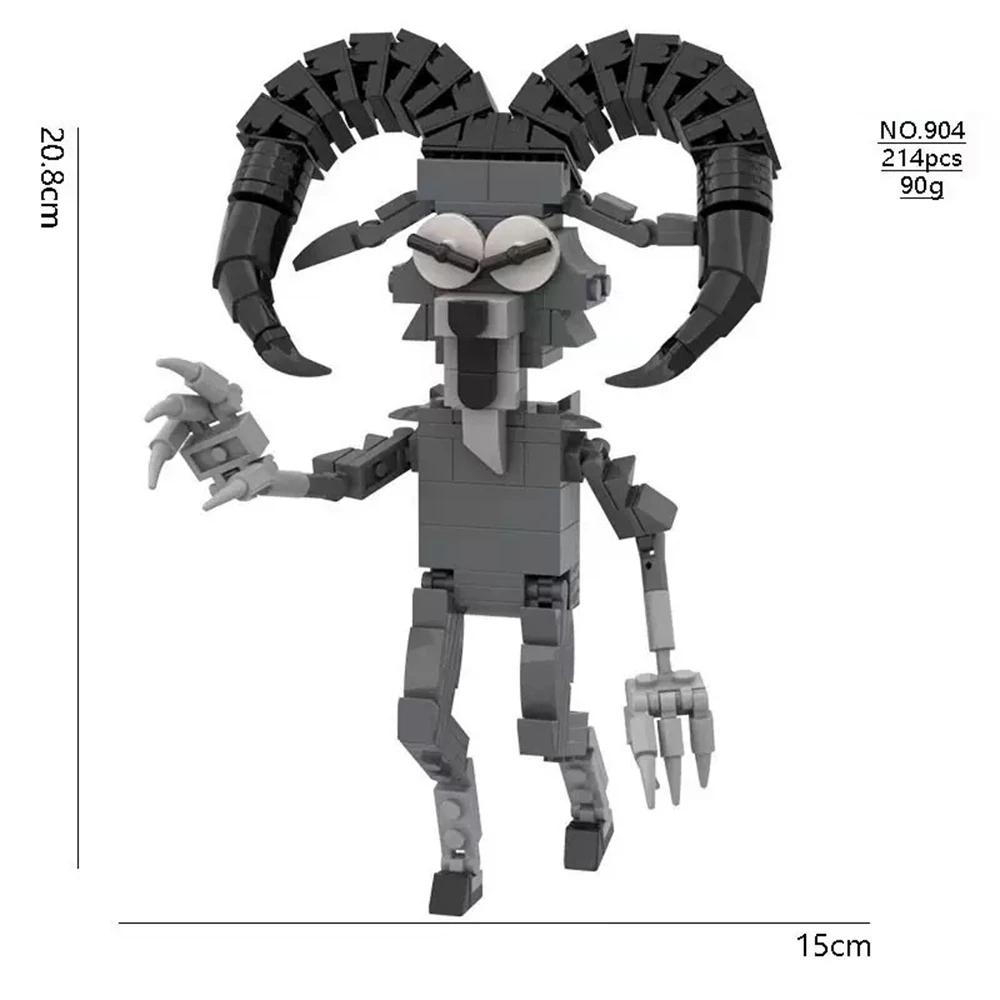 99 Nächte im Wald – Bausteine, Horrorspiel, Waldmonster, Tiere, Figuren zum Zusammenbauen, Sammelfiguren, Schreibtischdekoration, Geschenk