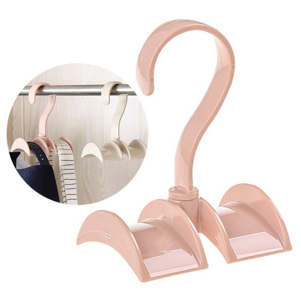 ABS Bag Rack Holder 360° Rotatable Scarf Shawls Shelf Arched Hanger  Home Organization