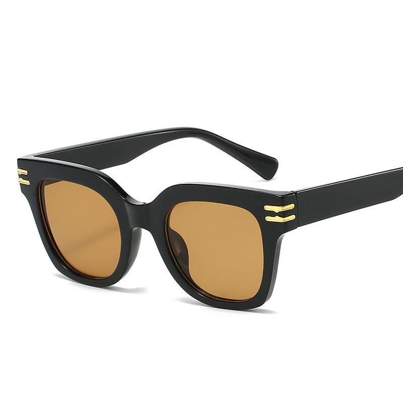 European American Stylish Women Sun Glasses Square Shape UV Protection Men Sunglasses Driving Travelling Woman Sun Glass