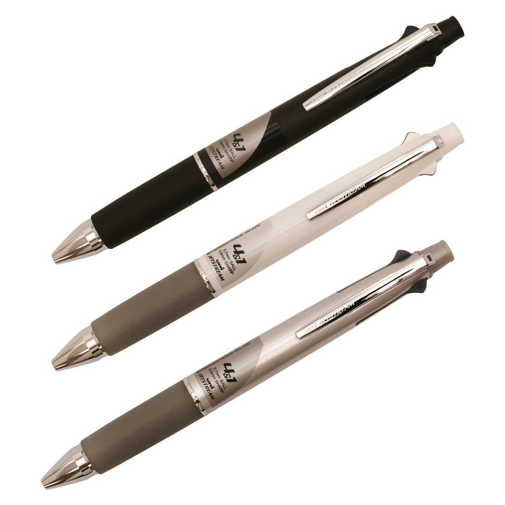 Mitsubishi Pencil Pen Jetstream Easy to Write MSXE510007P24 Multi-Function 4&1 0.7" Black, with,