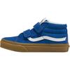 Sk8 Basse Comode Resistenti Traspiranti Mid-Top Scarpe da Skateboard per Bambini Sneakers per Bambini Blu VN0A38HHBLU