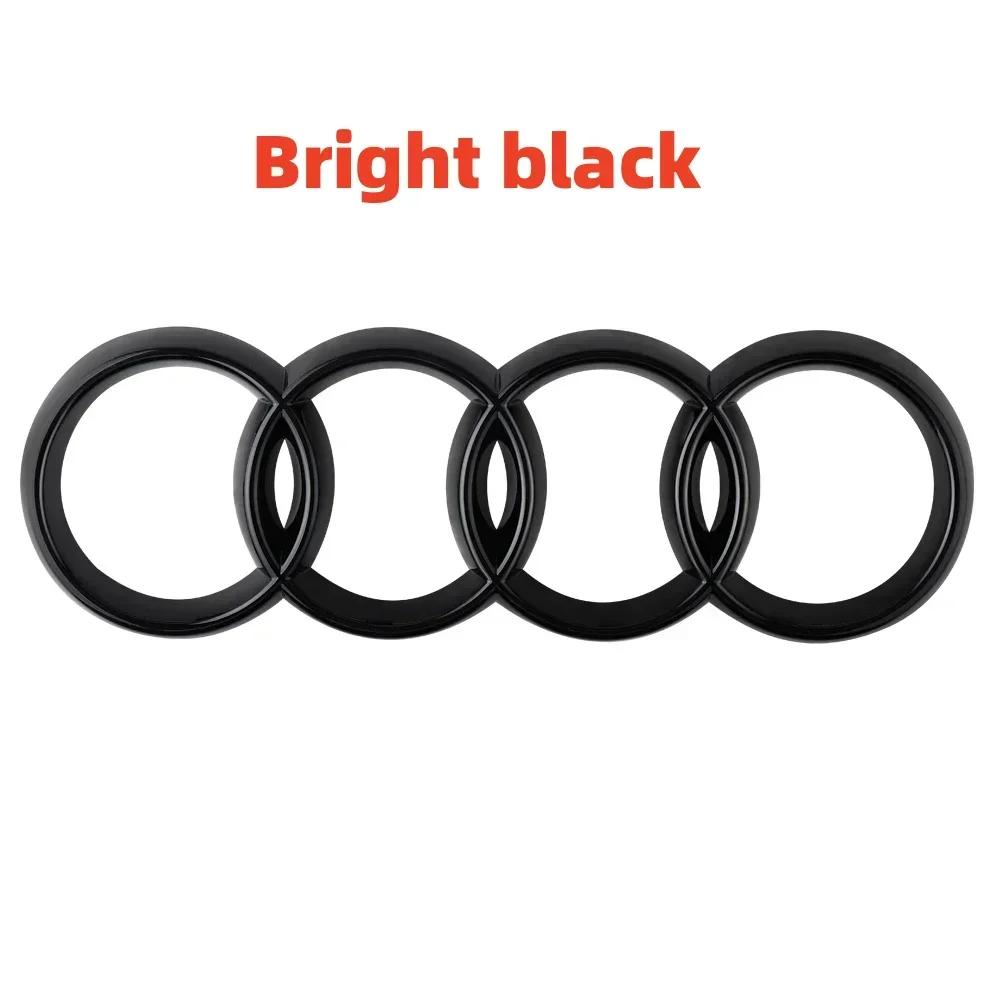 ABS Engine Front Grille Trunk Logo for Audi A1 A3 A4 B5 B6 B7 B7 A5 A6 C5 C6 A7 A8 Q2 Q3 Q5Q7 S3 RS3 S4 RS4 S7 Car Accessories