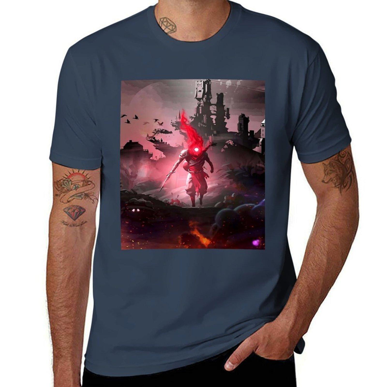 dead cells art Poster TShirt Basic Daily Outfit Short Sleeve Tee S