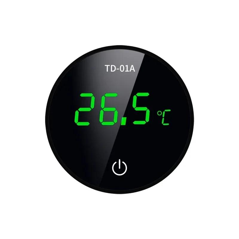 Rechargeable Fish Tank Thermometer High-precision Water Temperature Meter LED Display Digital Display Large Screen Aquarium