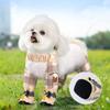 Full Leg Protection Reflective Stripe Pet Pants Adjustable Dog Jumpsuit Shoes  Walking