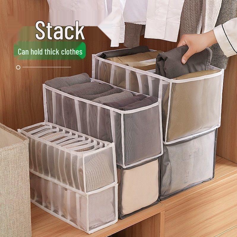 Three-Piece Bra Organizer Set: Layered Underwear Storage Box for Dorms and Homes