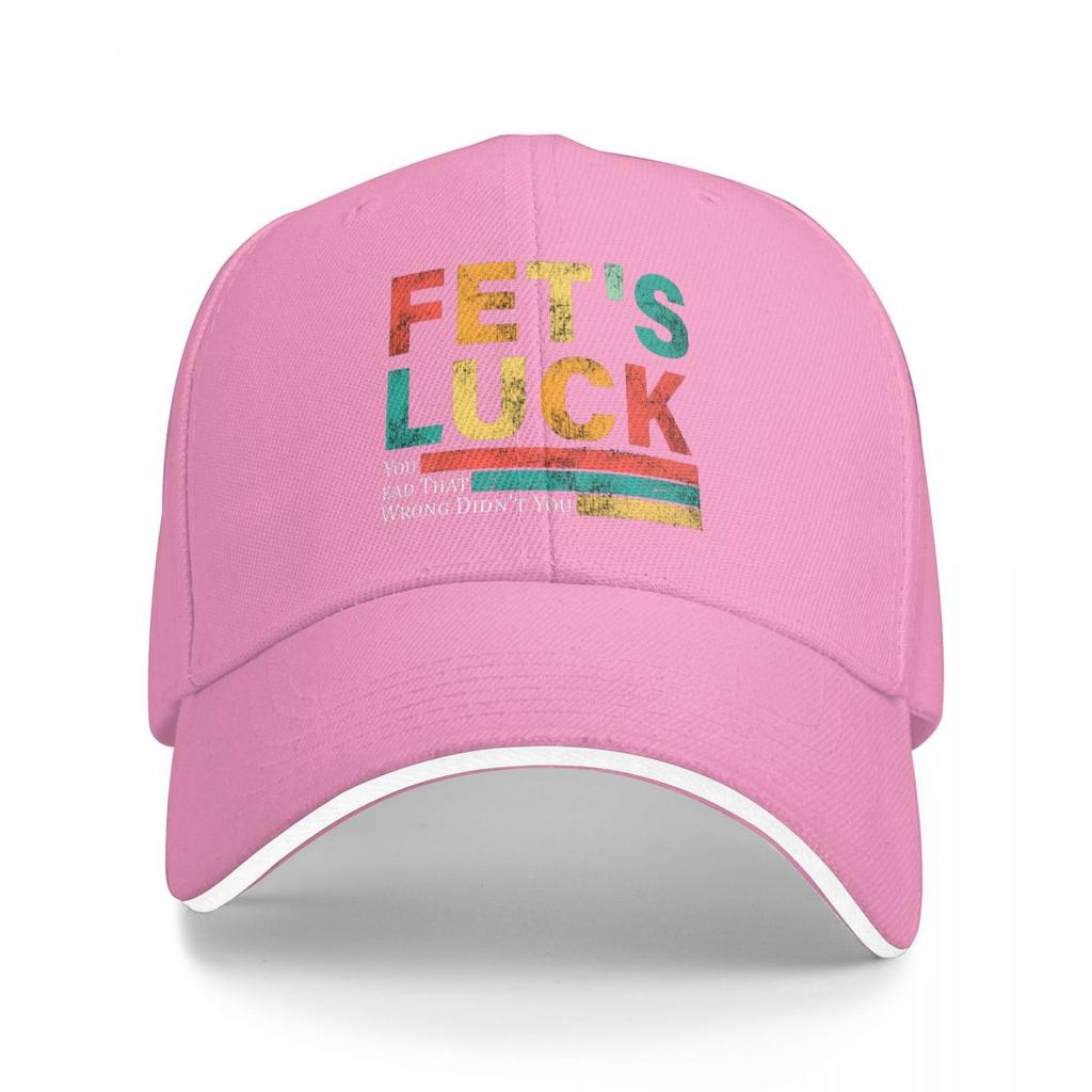Baseball Caps Fets Luck Trendy Meme Funny Casquette FeUnisex Unisex Casual Spring Hats
