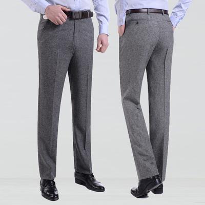 Men Business Trousers Summer Thin Section Soft and Comfortable Casual Pants