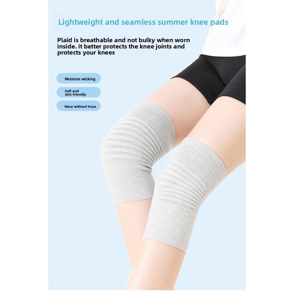 Cotton Knee Pads, Thin Design, Warm and Comfortable for Men and Women with Cold Legs, Air Conditioning, Sleeping, and Anti Cold Paint Cover