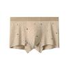 New Men's Spring and Summer Printed Antibacterial Traceless Breathable Briefs