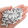 50/500x Uninsulated Terminal Iron Material Diameter 3mm 4mm 6mm Crimp Terminal Electrical Cable Connector Industrial Wiring