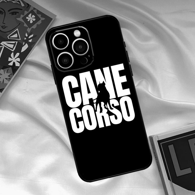 Italian Cane Corso Mastiff Dogs Phone Case For iPhone 17 16 15 13 12 11 14 Pro Max 16 Plus 12 13 Mini 16e 17 Air Funda Cover
