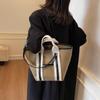 Women's 2025 Canvas Shoulder Tote Bag - High-Capacity, Handbag & Commuter Style