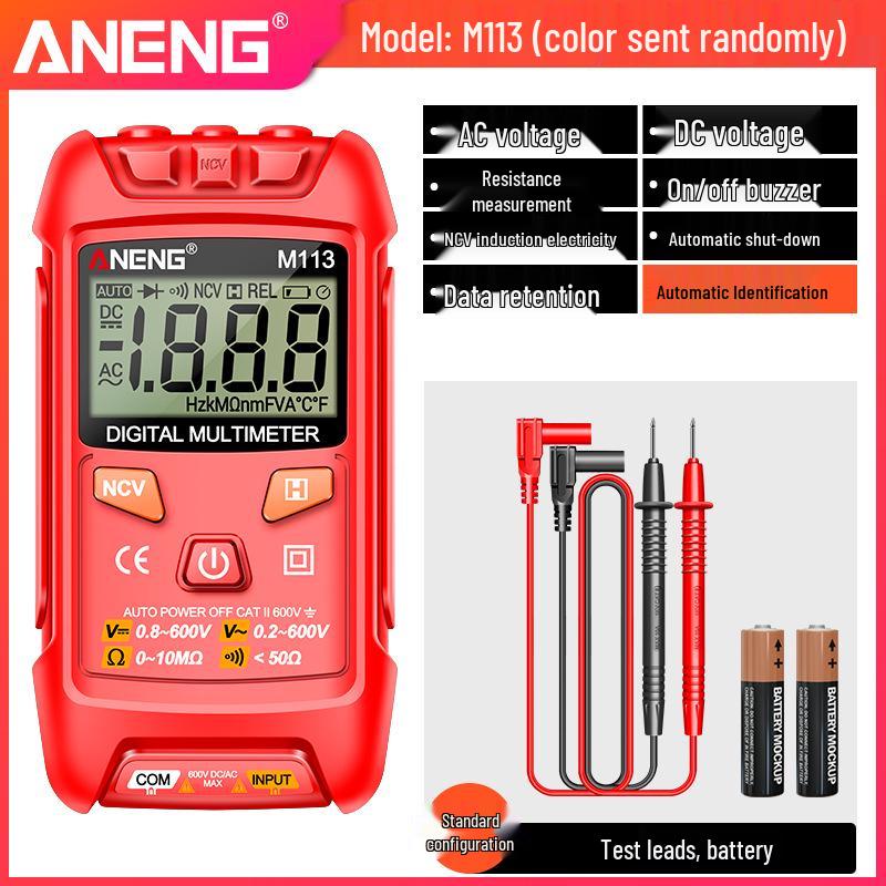 Hochpräzises digitales Smart-Multimeter für Elektriker mit Sprachansage und multifunktionalen Merkmalen