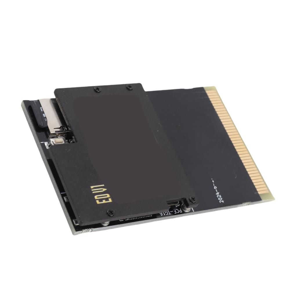 Game Cartridge 1000 in 1 Black Gold Board Flash Cartridge Card for PC Engine for TurboGrafx 16