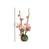 Japanese style plastic simulation flower Blossom Peach Blossom Ornament Sushi sashimi ornament Decorative artificial flowers-A