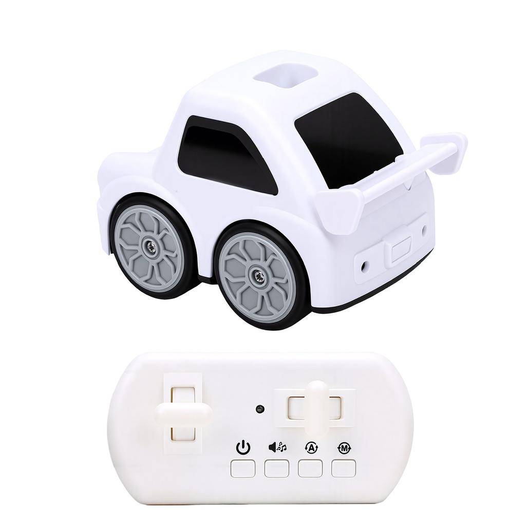 Mini RC Car Gesture Following 4 Modes Interactive Stunt Remote Control Toy Car with LED Animated Eye Music for Kids Boys