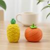 3D Printed Fidget Fruit Toy, Spiral Flexible Pineapple/Persimmon Passthrough Toy, Stress Relief Desk Toy for Adults, Kids