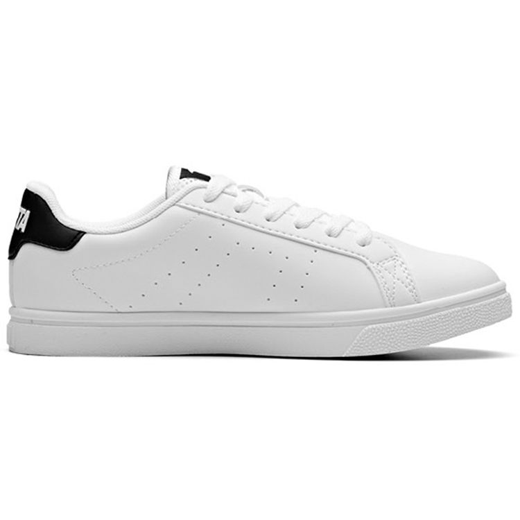 Anta Lifestyle Series Synthetic Leather Casual Versatile Non-Slip Wear-Resistant Low-Top Skate Shoes Women Sneaker White Black 92628004-2