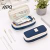 Multifunctional Pencil Case Case Large Capacity Adjustable Bag Retractable Stationery Storage Scratch