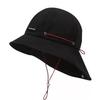 Neck-protecting Summer Drawstring Bucket Cap Adjustable Outdoor Sun Hat Casual Sun Protection Hat