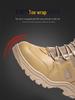 Men's Harbin Snow Boots: Winter Non-Slip, Warm, Comfortable, Thick Cotton, Large Size Combat Style.