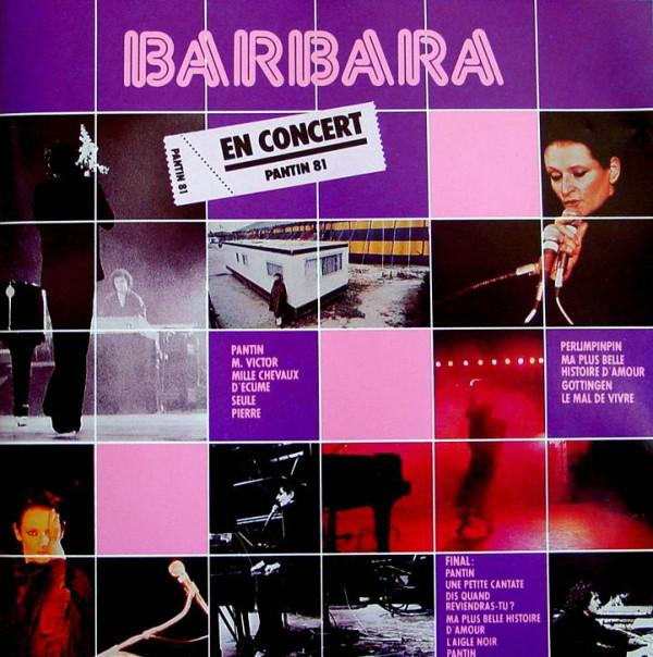 

CD BARBARA - Pantin 81 8306052 Philips France Jazz Used