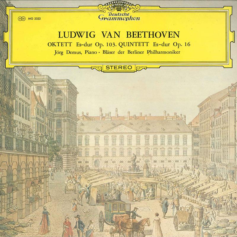 

LP Record BLASER DER BERLINER PHILHARMONIKER BeethovenOktett Esdur Op.103quin MG2322 DEUTSCHE GRAMM Japan Classical Used