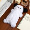 Cute Cartoon Pacha Dog Plush Pencil Case and Desk Storage Bag